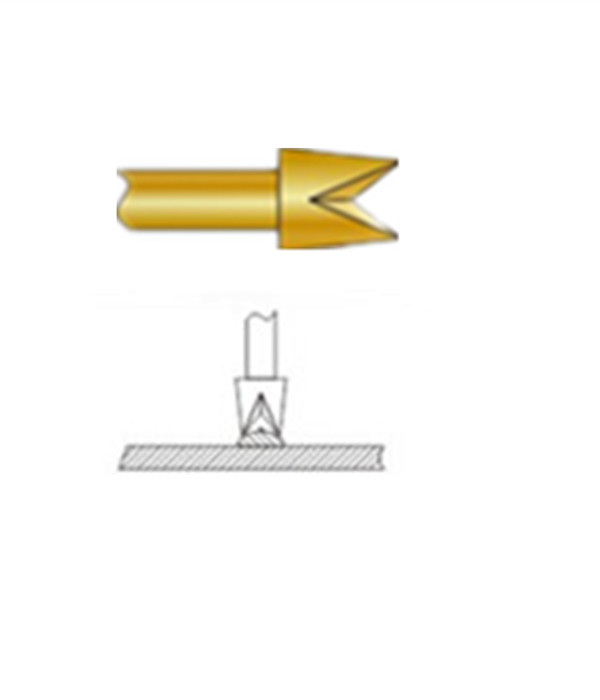 四爪頭探針、探針用法圖、探針原理圖、測試探針圖片