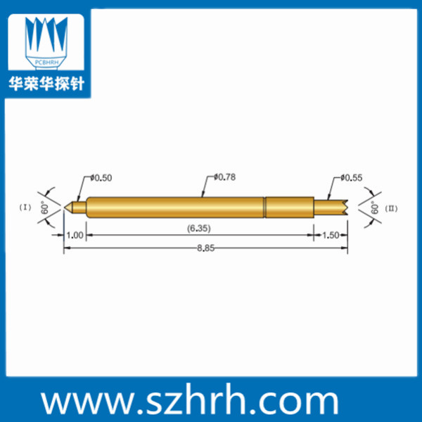 DE078-JJ-8.85L雙頭探針