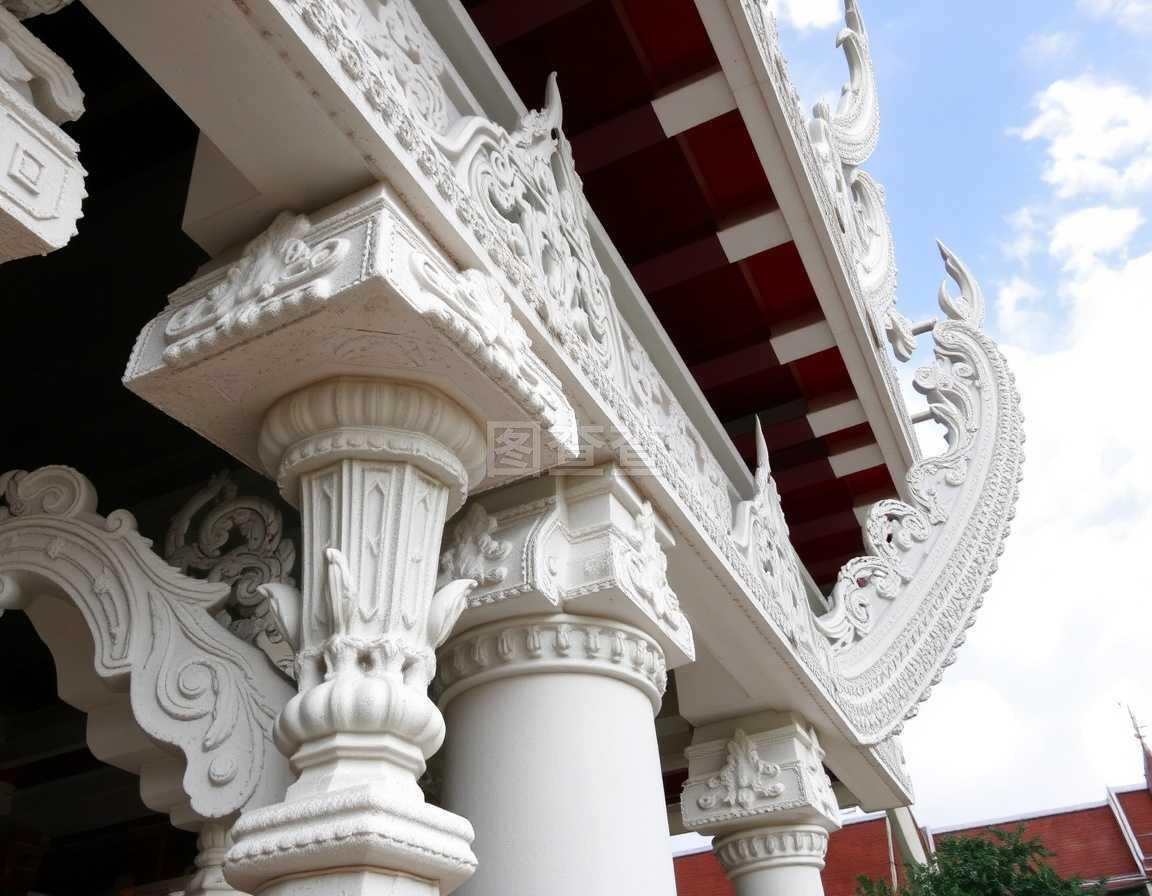 素白之夢 清邁白廟的建筑裝飾藝術